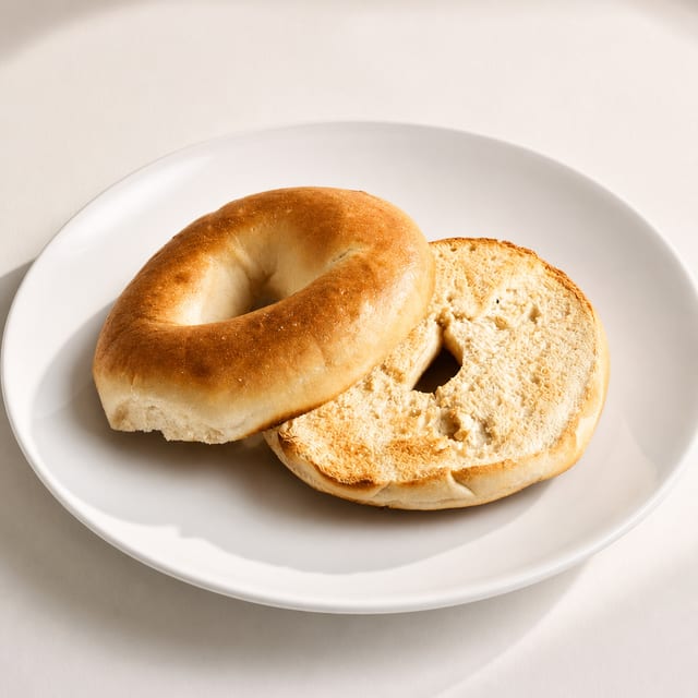 Bagel with Butter.